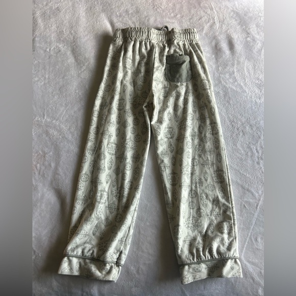 SweetHoney Cream and Olive Kids Christmas Pajama Set - Picture 6 of 9